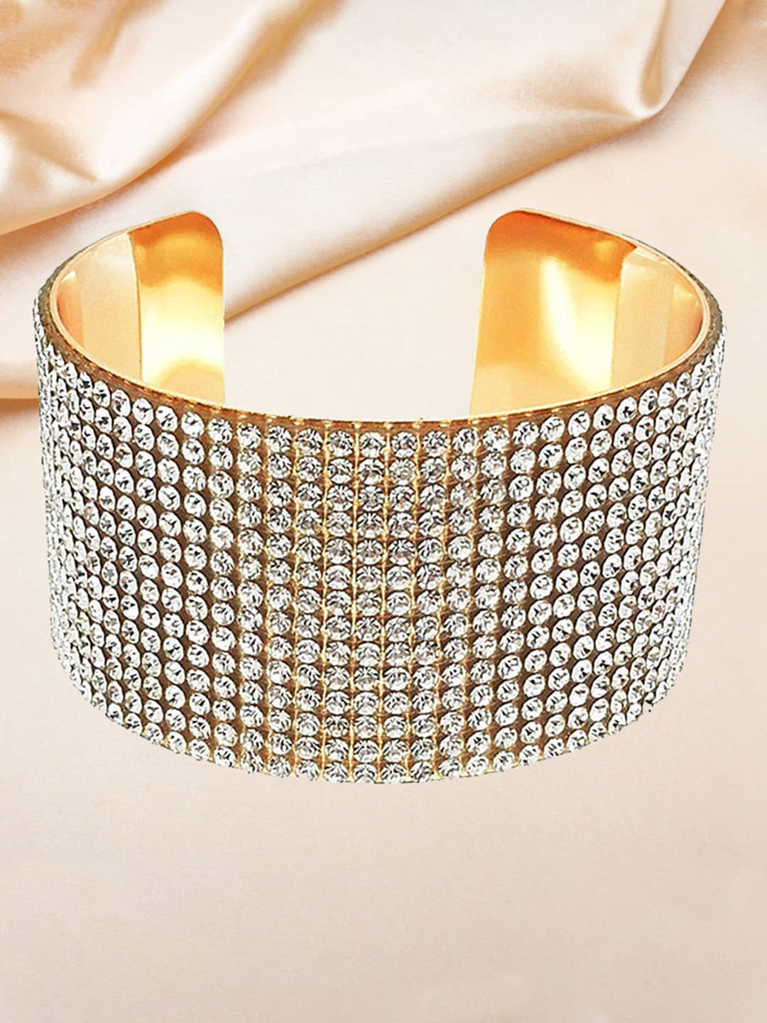 YOUBELLA Gold Cuff ( Pack of 1 ) - Bangles & Bracelets | Buy online on ZillyBuy
