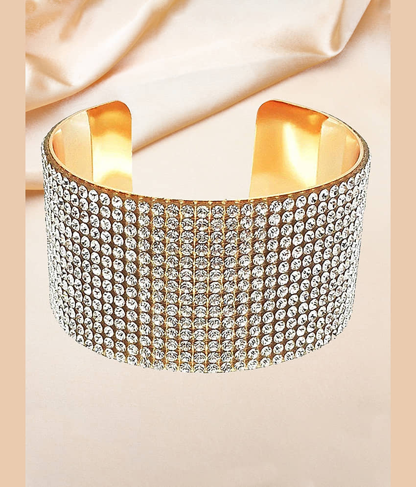 YOUBELLA Gold Cuff ( Pack of 1 ) - Bangles & Bracelets | Buy online on ZillyBuy