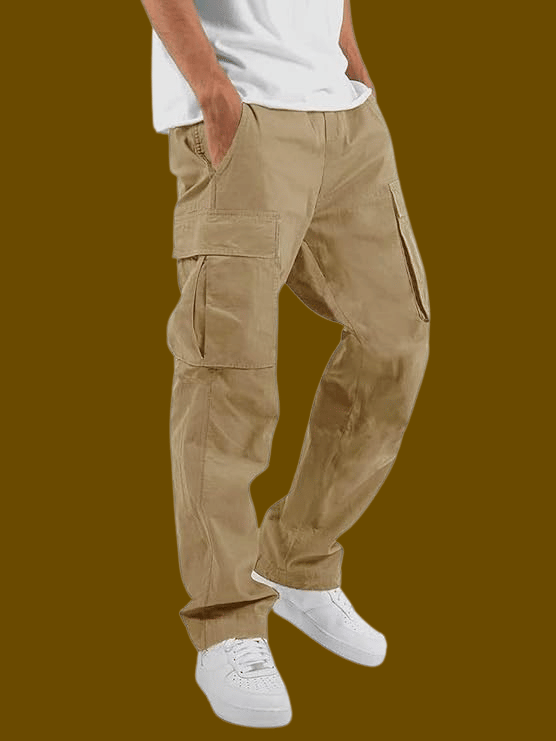 ikigai Regular Flat Men's Cargos - Mint Green ( Pack of 1 ) - Trousers | Buy online on ZillyBuy
