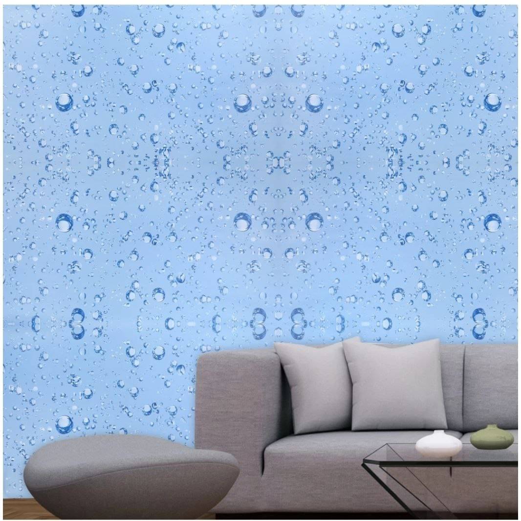 oil&water proof blue wallpaper oil&water proof blue wallpaper