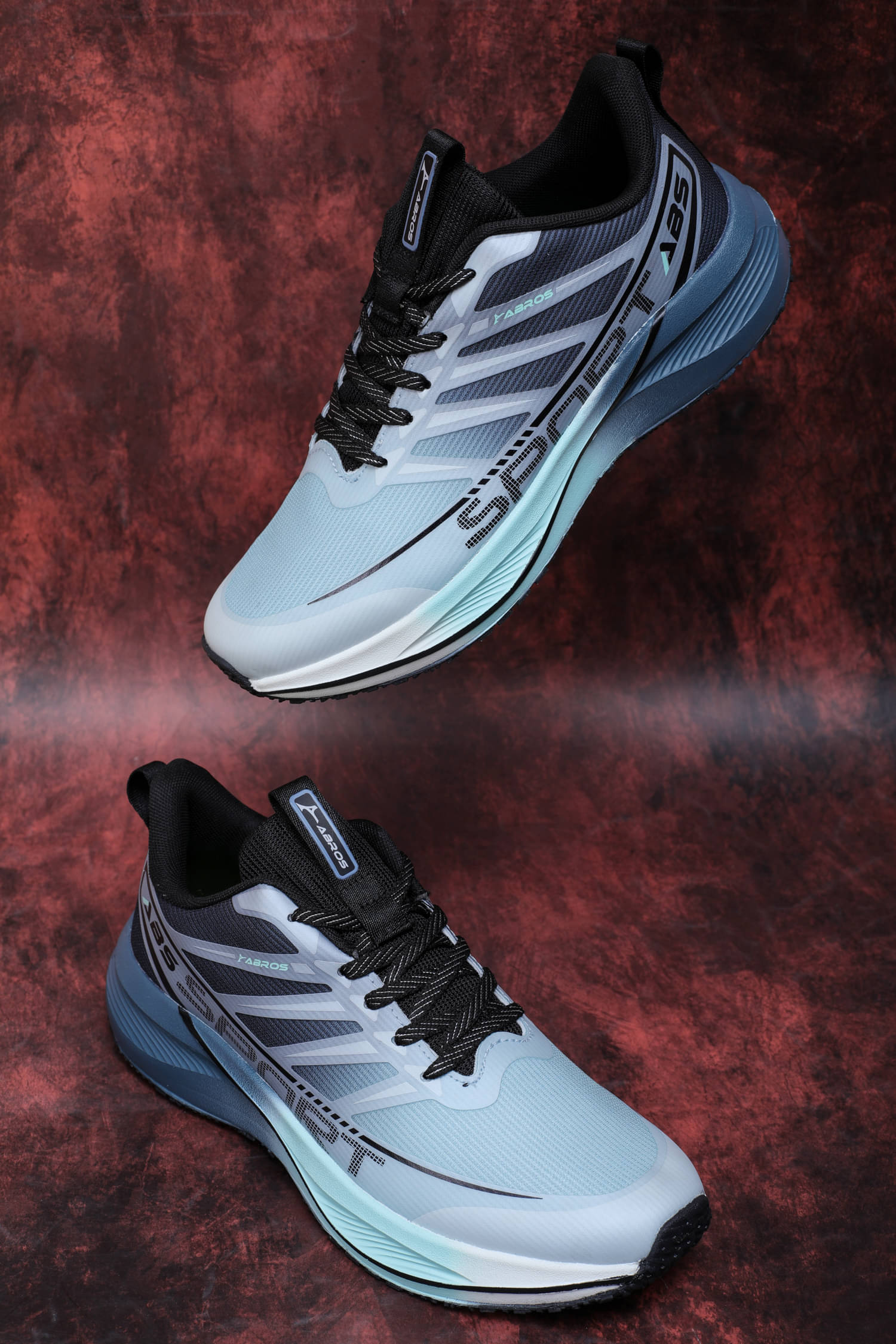 Abros BREAK Black Men's Sports Running Shoes     			Abros BREAK Black Men's Sports Running Shoes