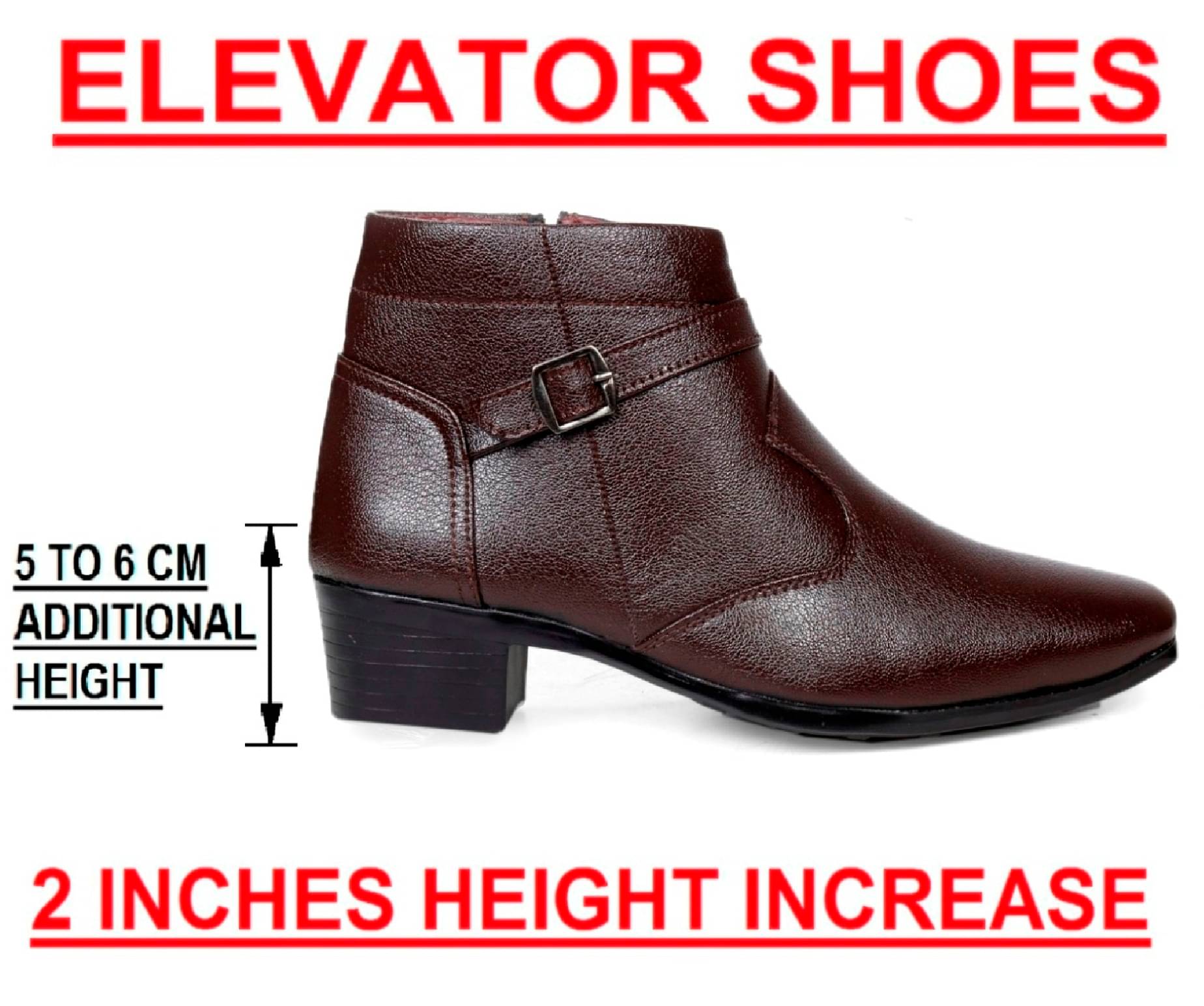     			BXXY Brown Men's Formal Boots