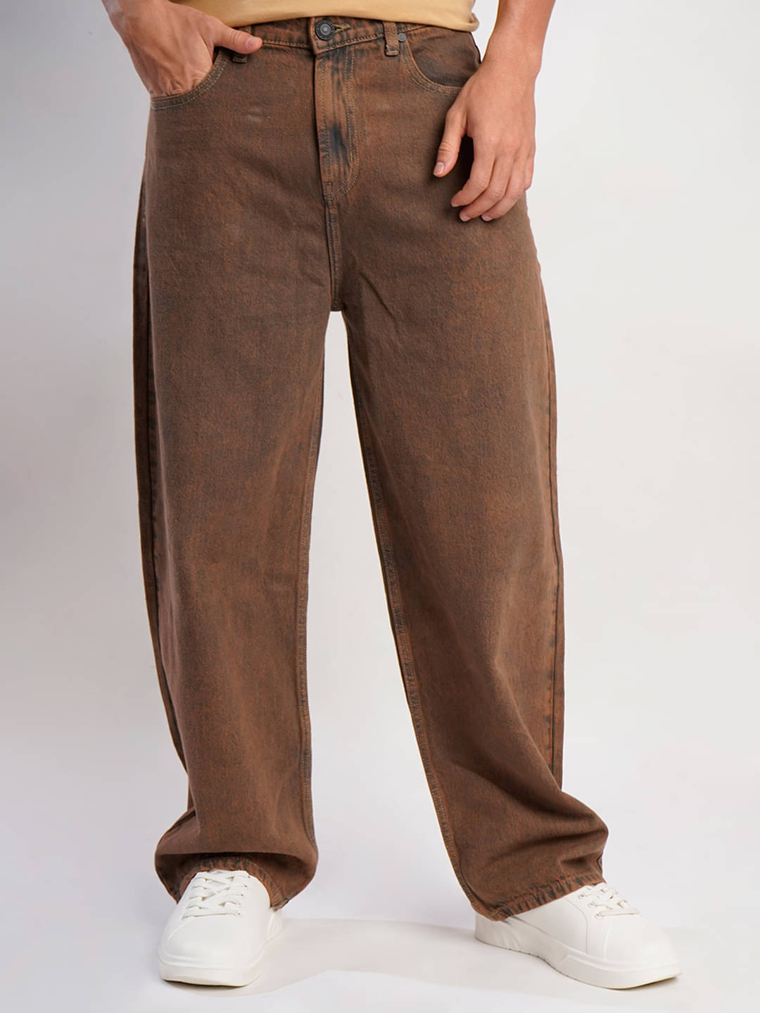     			Bene Kleed Basic Men's Jeans - Rust ( Pack of 1 )
