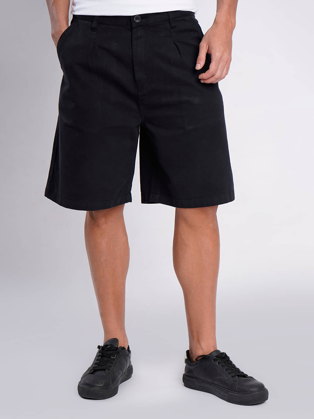 Bene Kleed Black Cotton Men's Shorts ( Pack of 1 ) Bene Kleed Black Cotton Men's Shorts ( Pack of 1 )