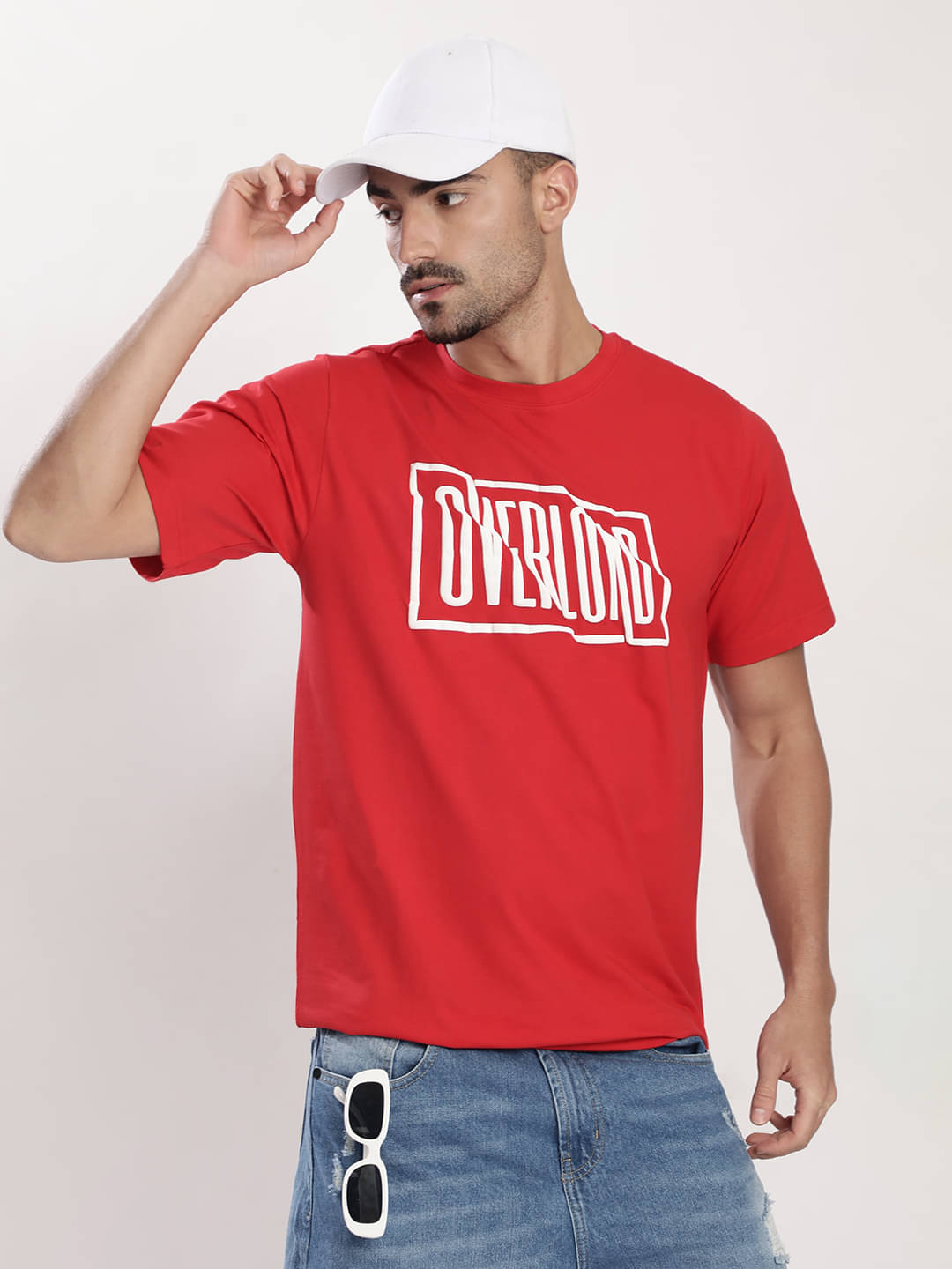 Bene Kleed Men Cotton Blend Regular Fit Printed T-Shirt ( Red ) Bene Kleed Men Cotton Blend Regular Fit Printed T-Shirt ( Red )