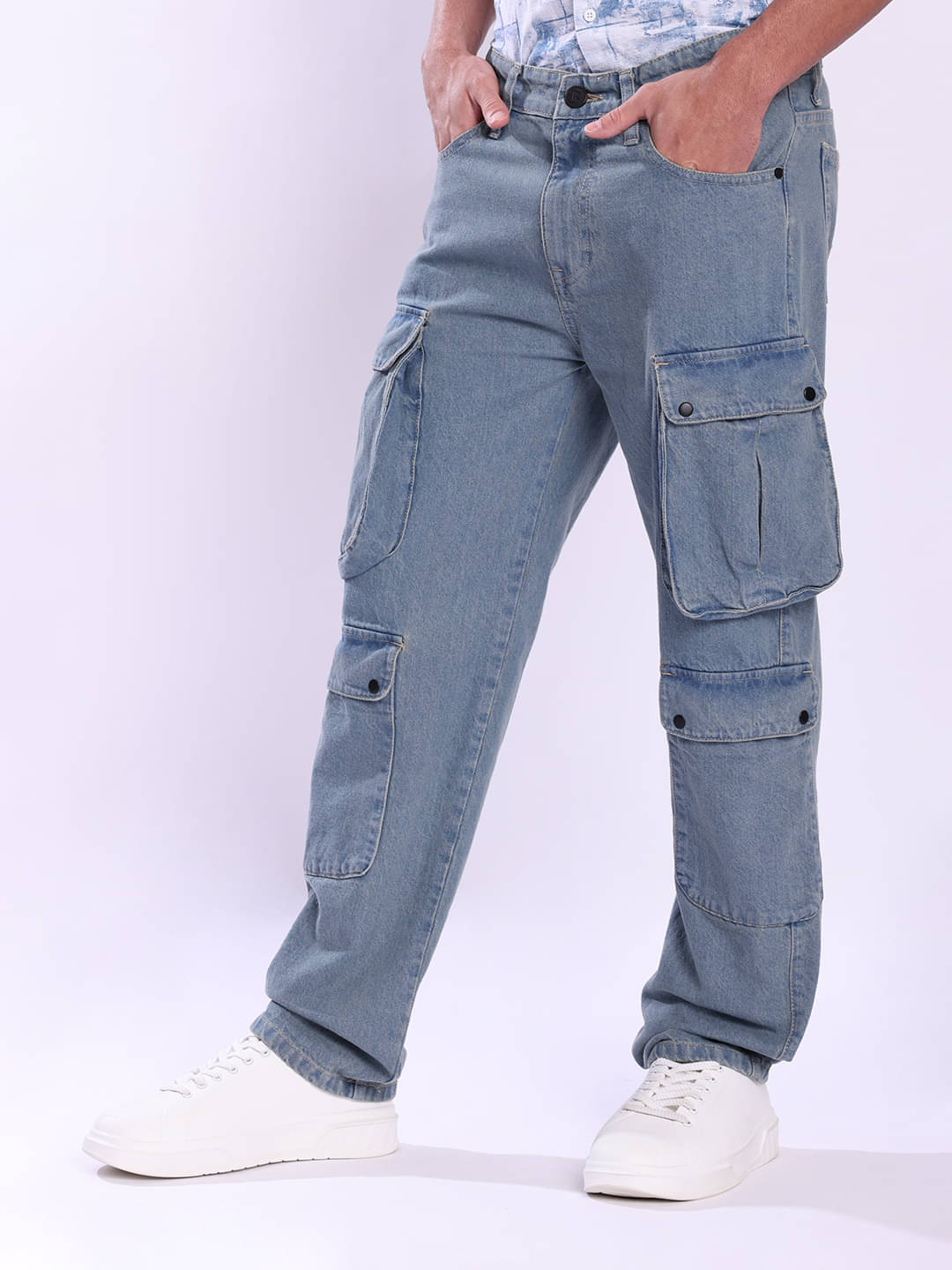     			Bene Kleed Relaxed Clean Look Men's Jeans - Blue ( Pack of 1 )