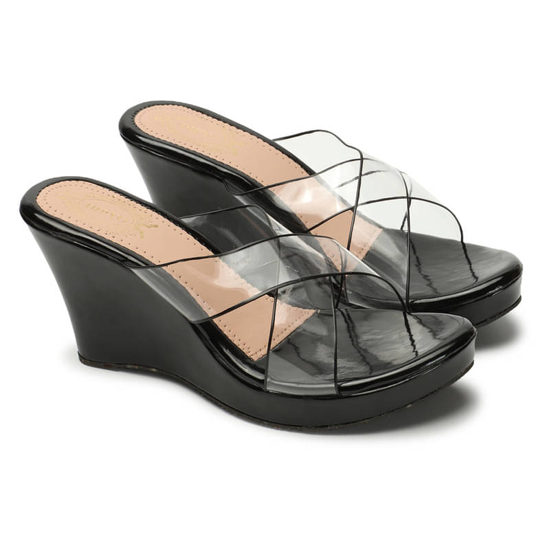DIPYO Black Women's Sandal Heels     			DIPYO Black Women's Sandal Heels