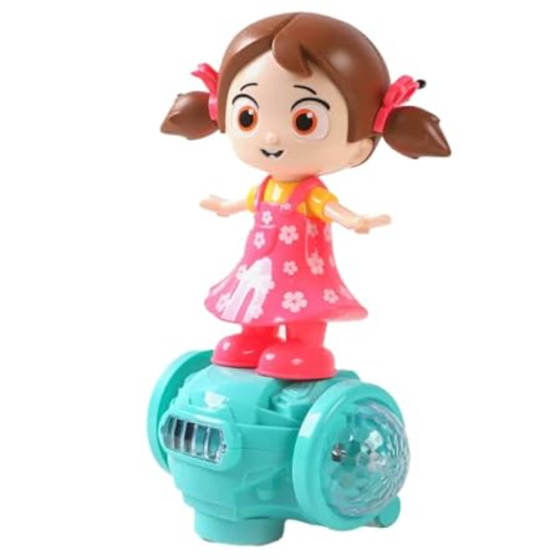     			ESNAPY  Dancing Doll Toy with Music & Lights, Bump & Go Musical Dancing Doll for Girls, Battery Operated Dancing Girl Toy Multicolor (Musical Dancing Girl)