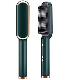 FITAZA Straight Hair Comb Multicolor Hair Straightener