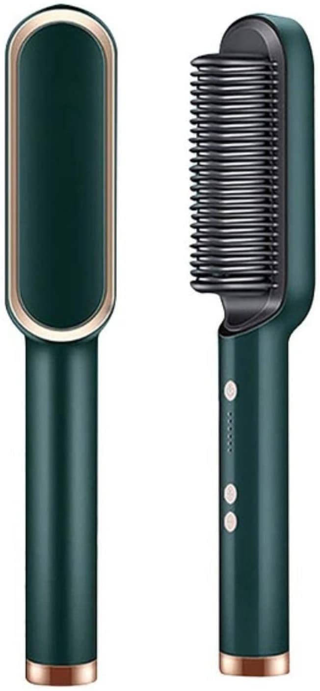     			FIVANIO Iron Built with Comb Multicolor Hair Straightener