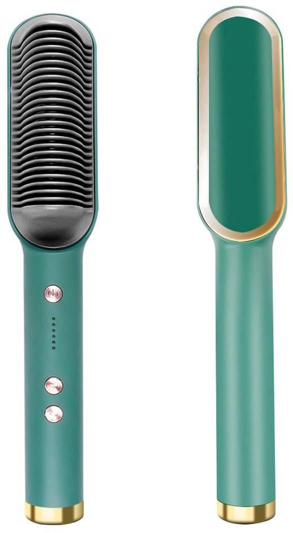     			FIVANIO Iron Built with Comb Multicolor Hair Straightener