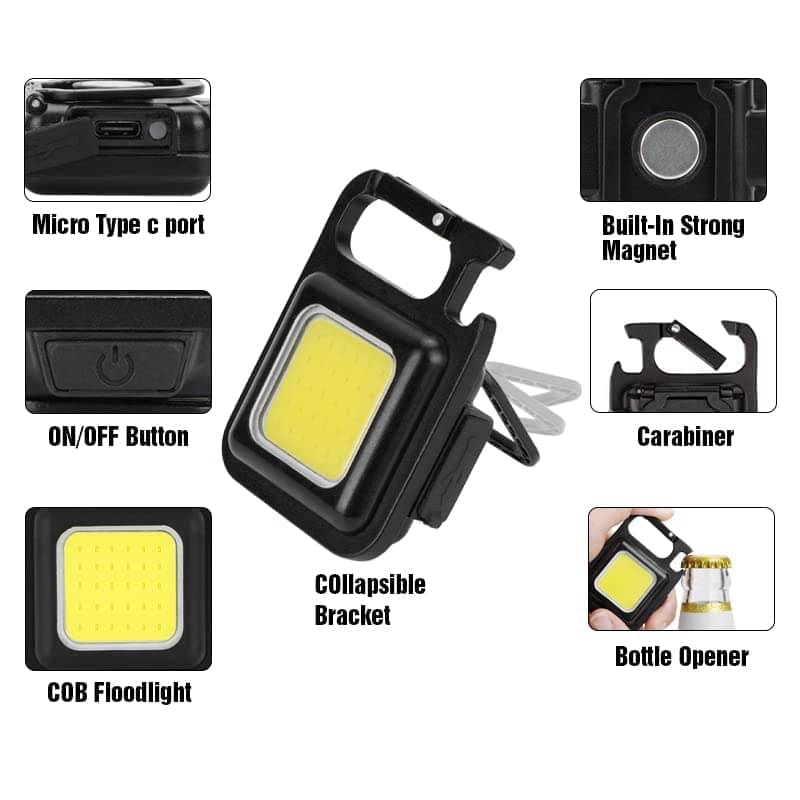     			J.O - 3W Rechargeable Flashlight Torch ( Pack of 1 )