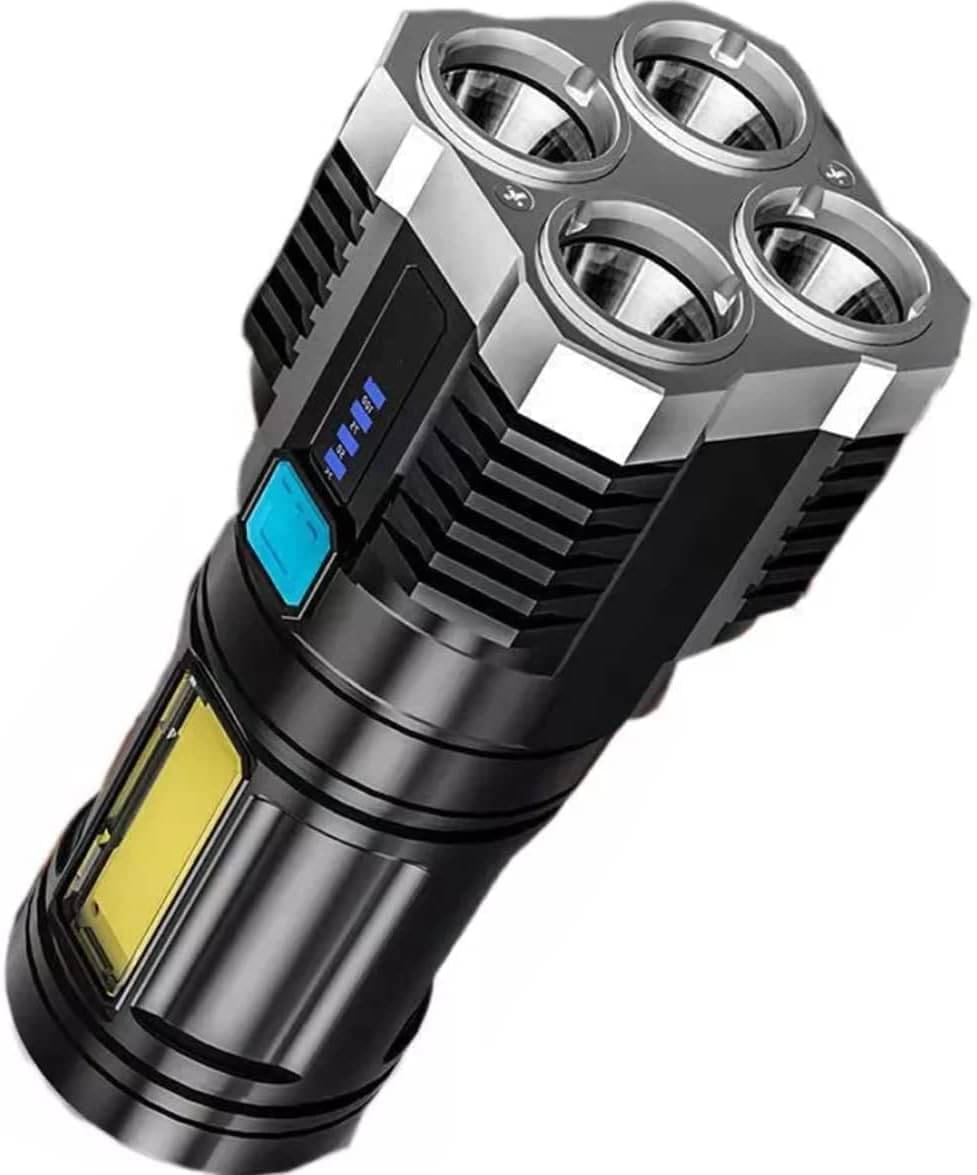     			J.O - 5W Rechargeable Flashlight Torch ( Pack of 1 )