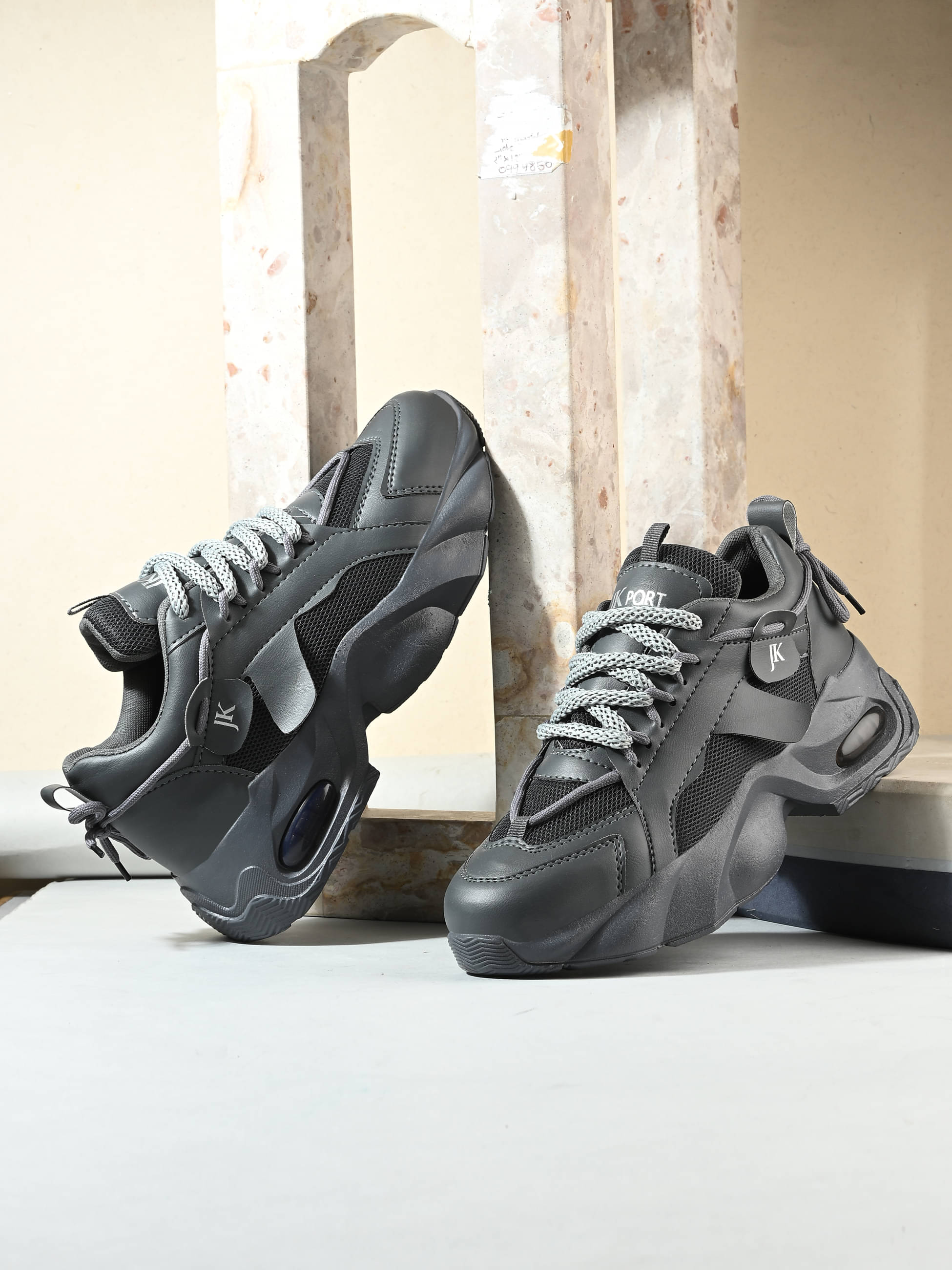 JK Port Causal shoes for men Charcoal Men's Outdoor Shoes JK Port Causal shoes for men Charcoal Men's Outdoor Shoes