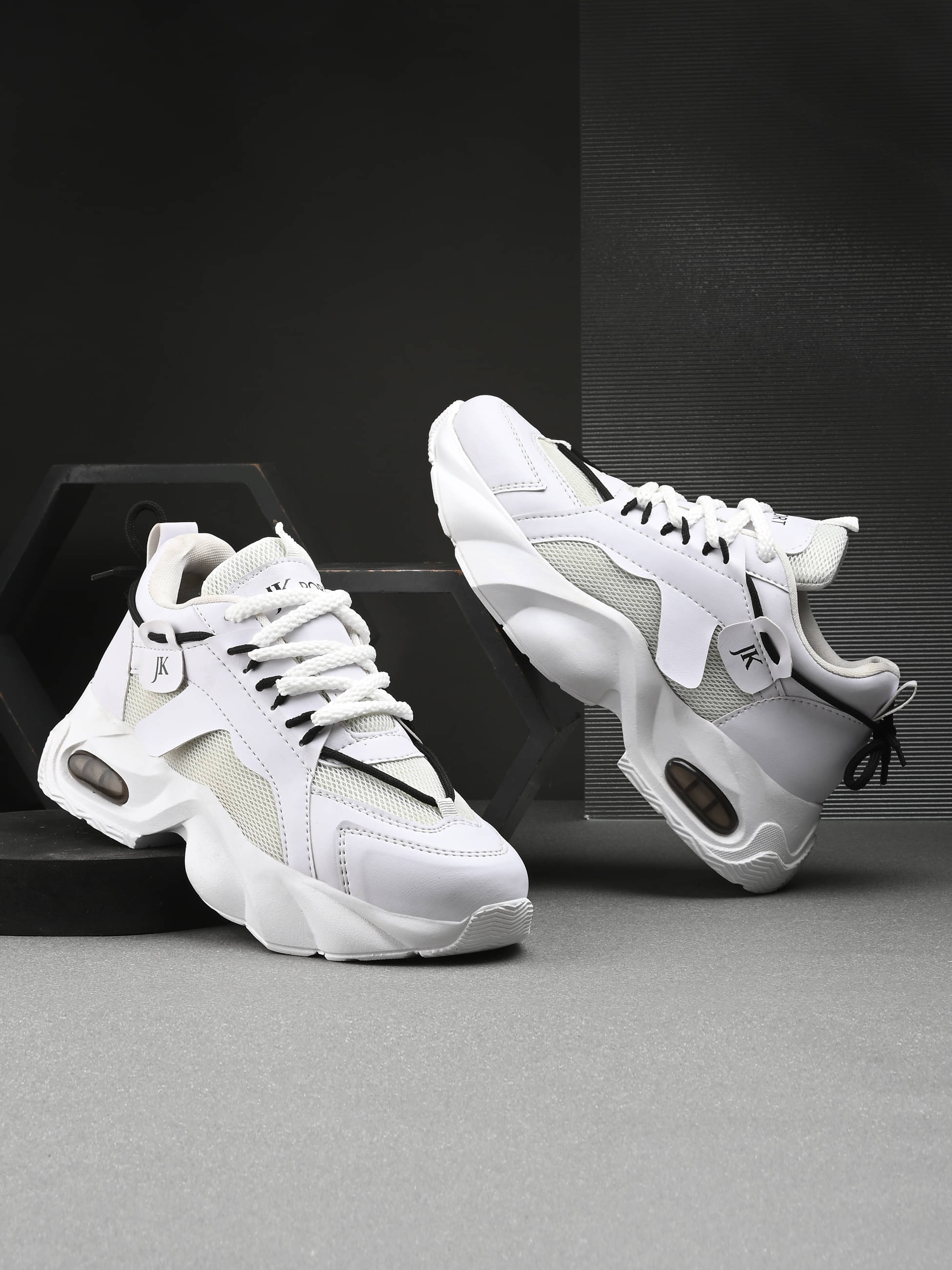 JK Port Causal shoes for men Silver Men's Outdoor Shoes     			JK Port Causal shoes for men Silver Men's Outdoor Shoes