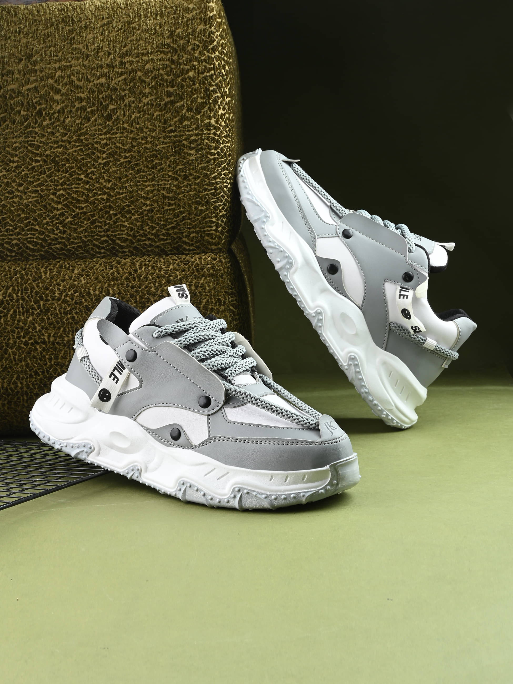 JK Port Causal shoes for men Grey Men's Outdoor Shoes JK Port Causal shoes for men Grey Men's Outdoor Shoes