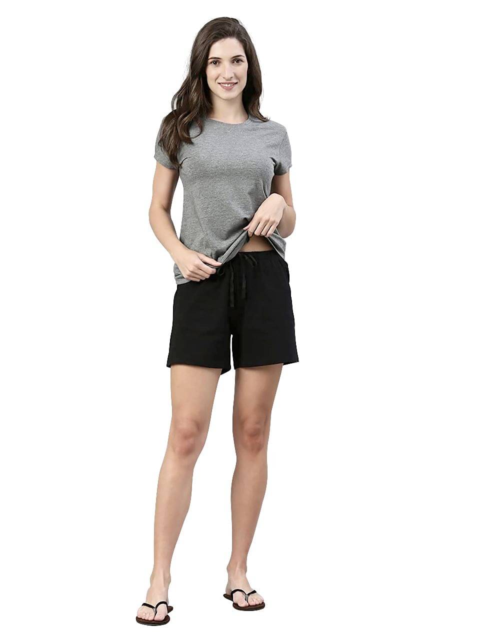     			KAFF Cotton Blend Bermuda - Black Single