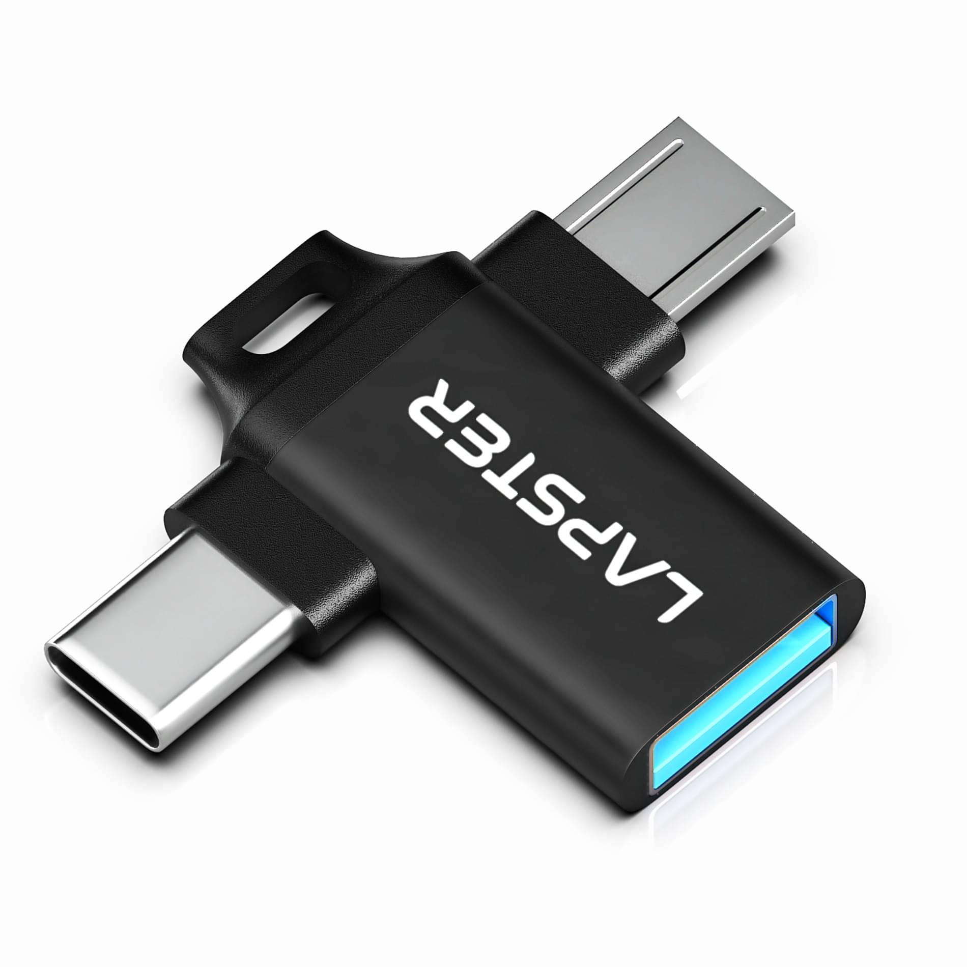     			Lapster 2 port USB Connector