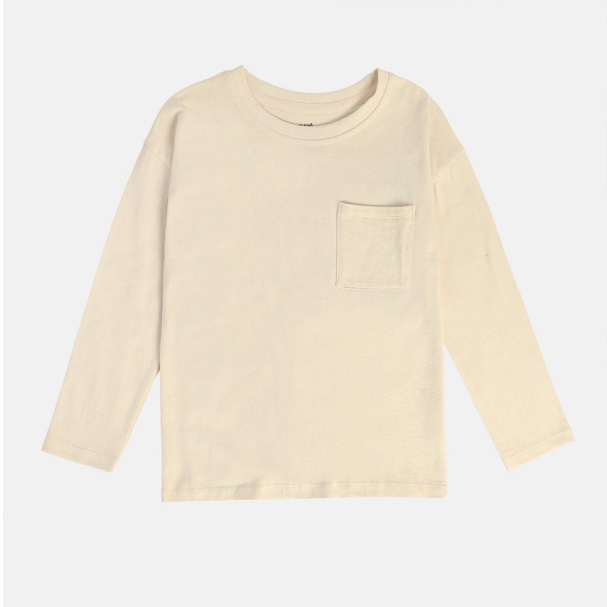     			MINI KLUB Pack of 1 Boys Cotton T-Shirt ( Beige )