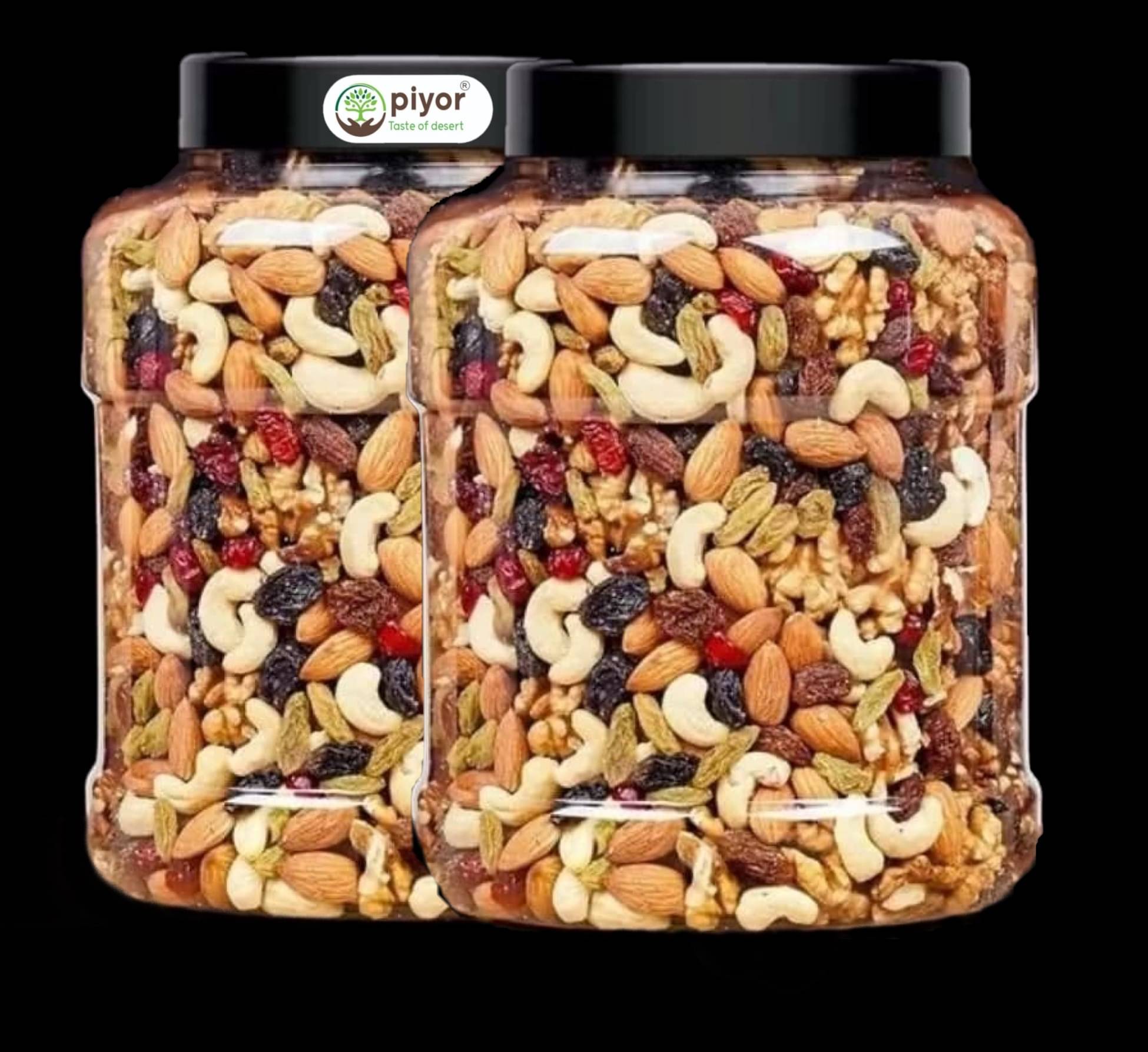     			Piyor Mixed Nuts 400 g Pack of 2