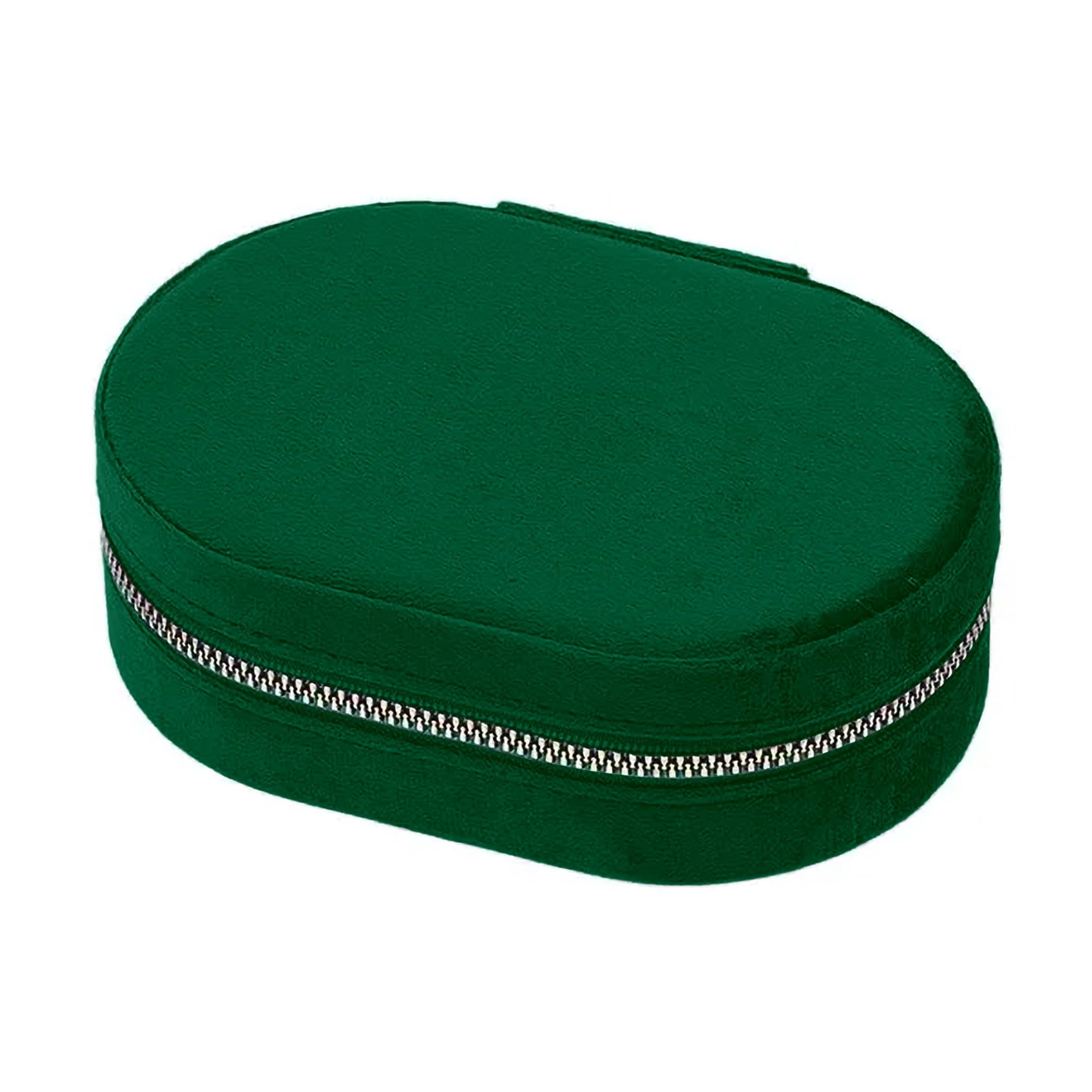     			Pu Leather Small Jewelry Box, Travel Portable Jewelry Case For Ring, Pendant, Earring, Necklace, Bracelet Organizer Storage Holder Boxes
