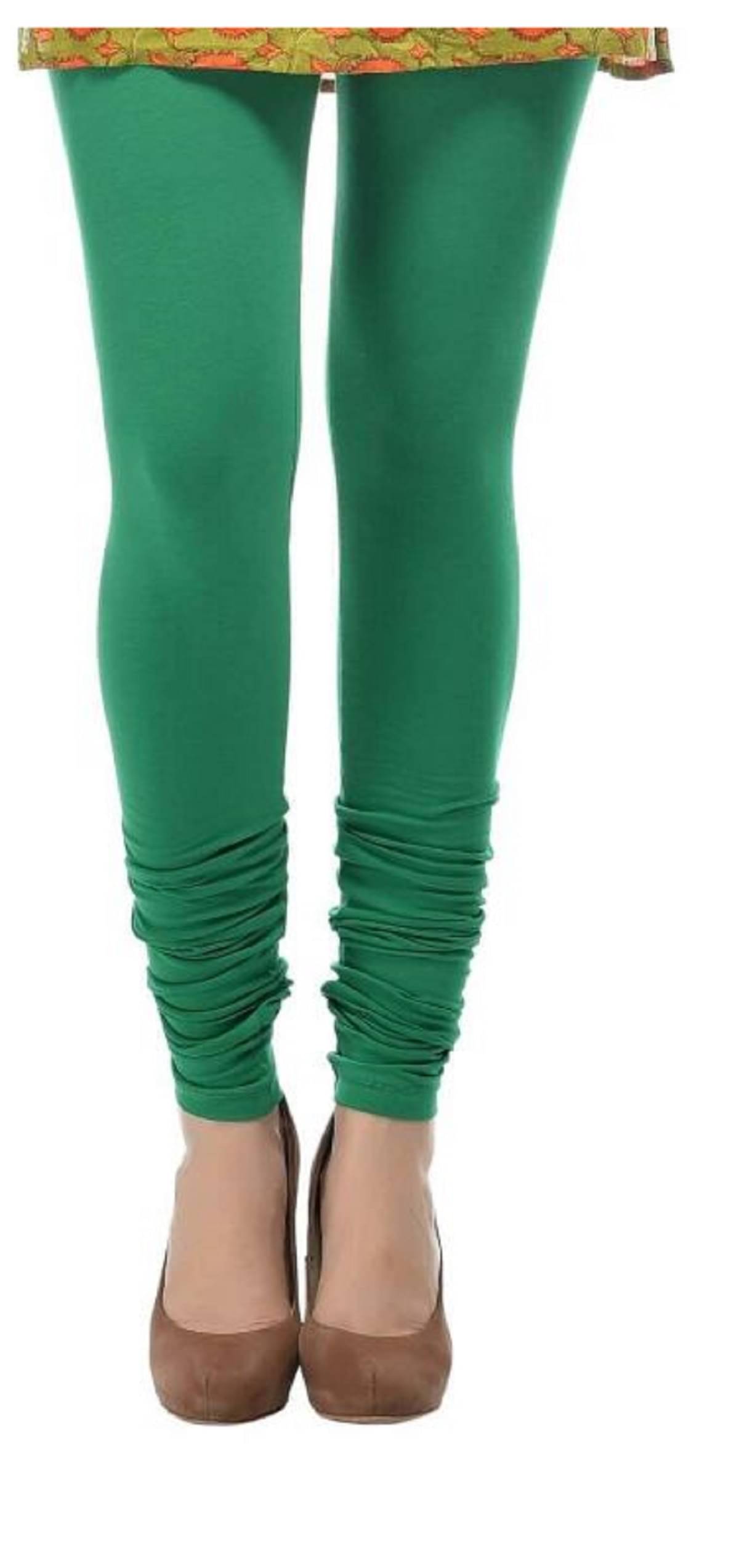     			VANIRIDDH Pack of 1 Cotton Women's Churidar ( Green )