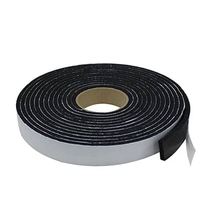 ALP Multi Purpose 32mm Aflex Flange Tape, Long Lasting For Seal Joints, Seams Against Wet, Shielding and Covering Thermal Insulation | Home USE - Pack of 1, Black ALP Multi Purpose 32mm Aflex Flange Tape, Long Lasting For Seal Joints, Seams Against Wet, Shielding and Covering Thermal Insulation | Home USE - Pack of 1, Black