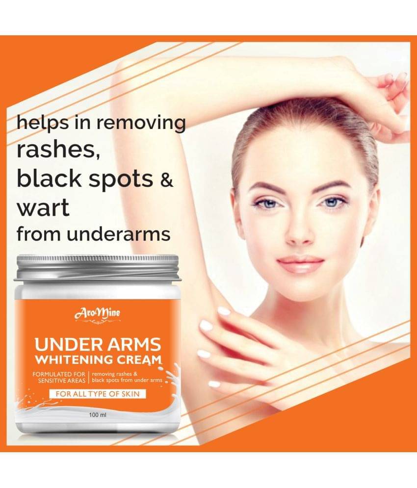 Aromine Underarm Whitening Cream For Dark Underarms Spot Removal- Hand Cream 100 mL Aromine Underarm Whitening Cream For Dark Underarms Spot Removal- Hand Cream 100 mL