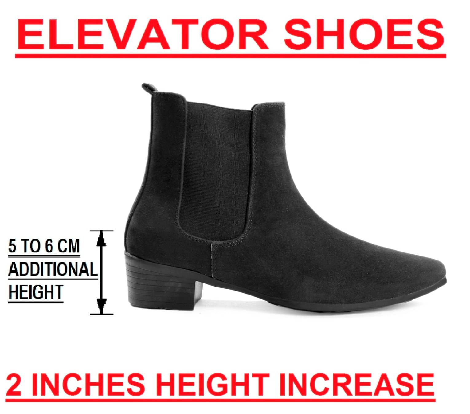     			BXXY Black Men's Chelsea Boots
