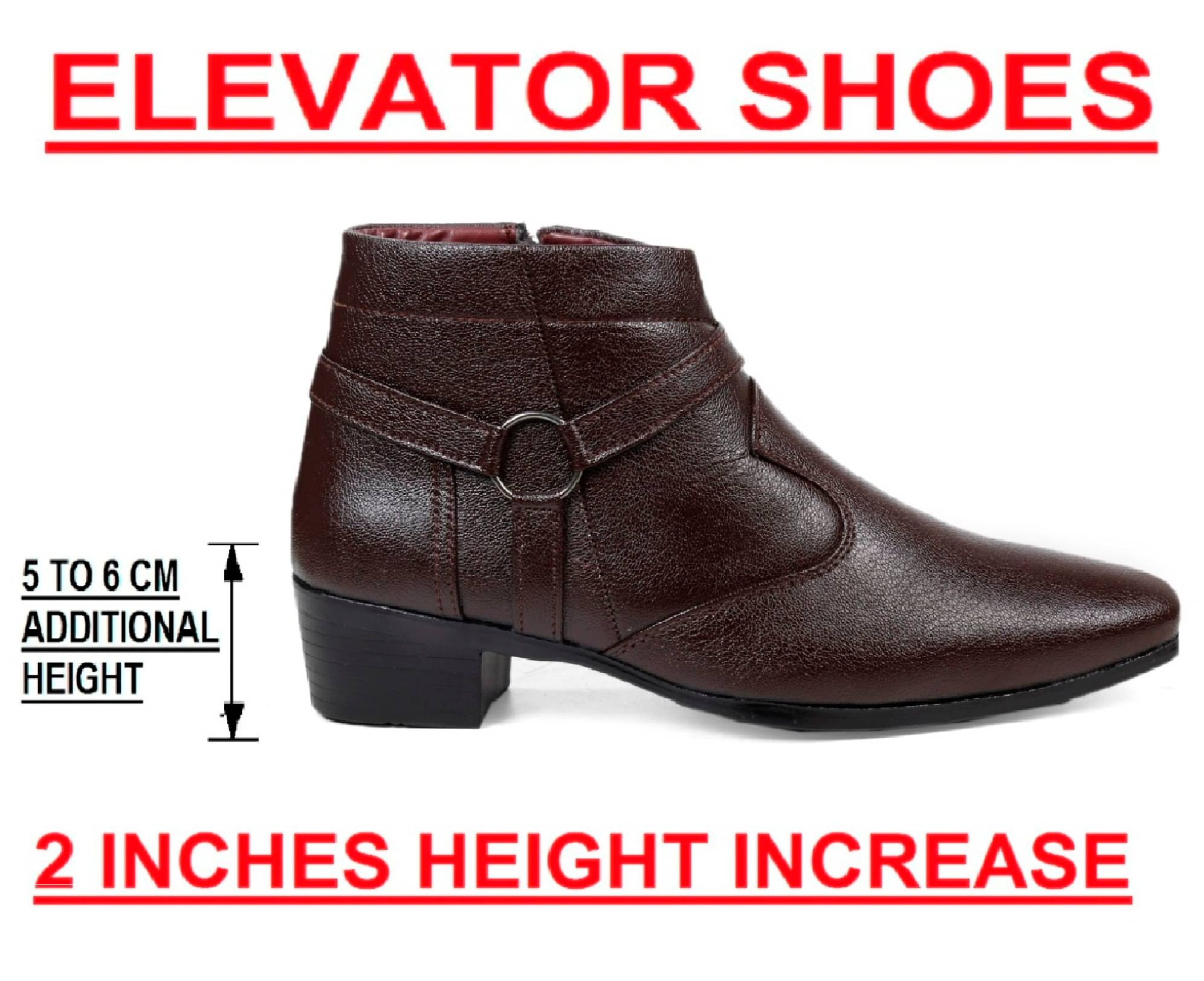     			BXXY Brown Men's Formal Boots