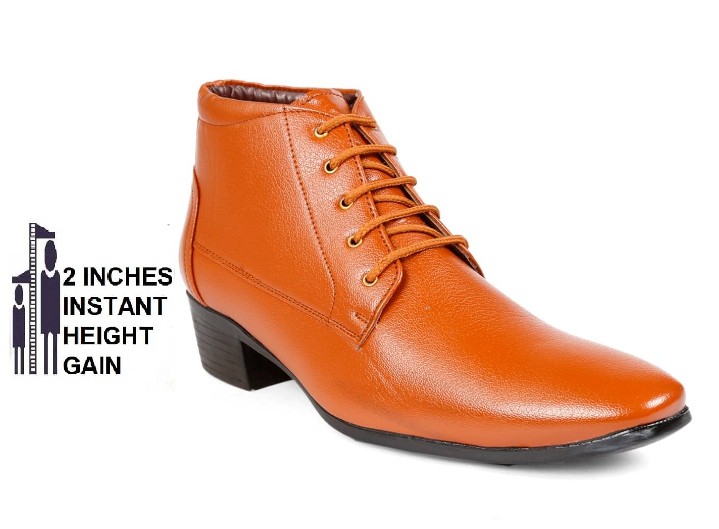 BXXY Tan Men's Formal Boots     			BXXY Tan Men's Formal Boots