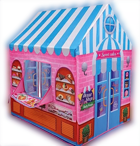     			Baby Candy Shop Tent House Jumbo Size Extremely Light Weight,Water Proof Kids Princess Play Tent House for 8 Year Old Kids Girls&Boys