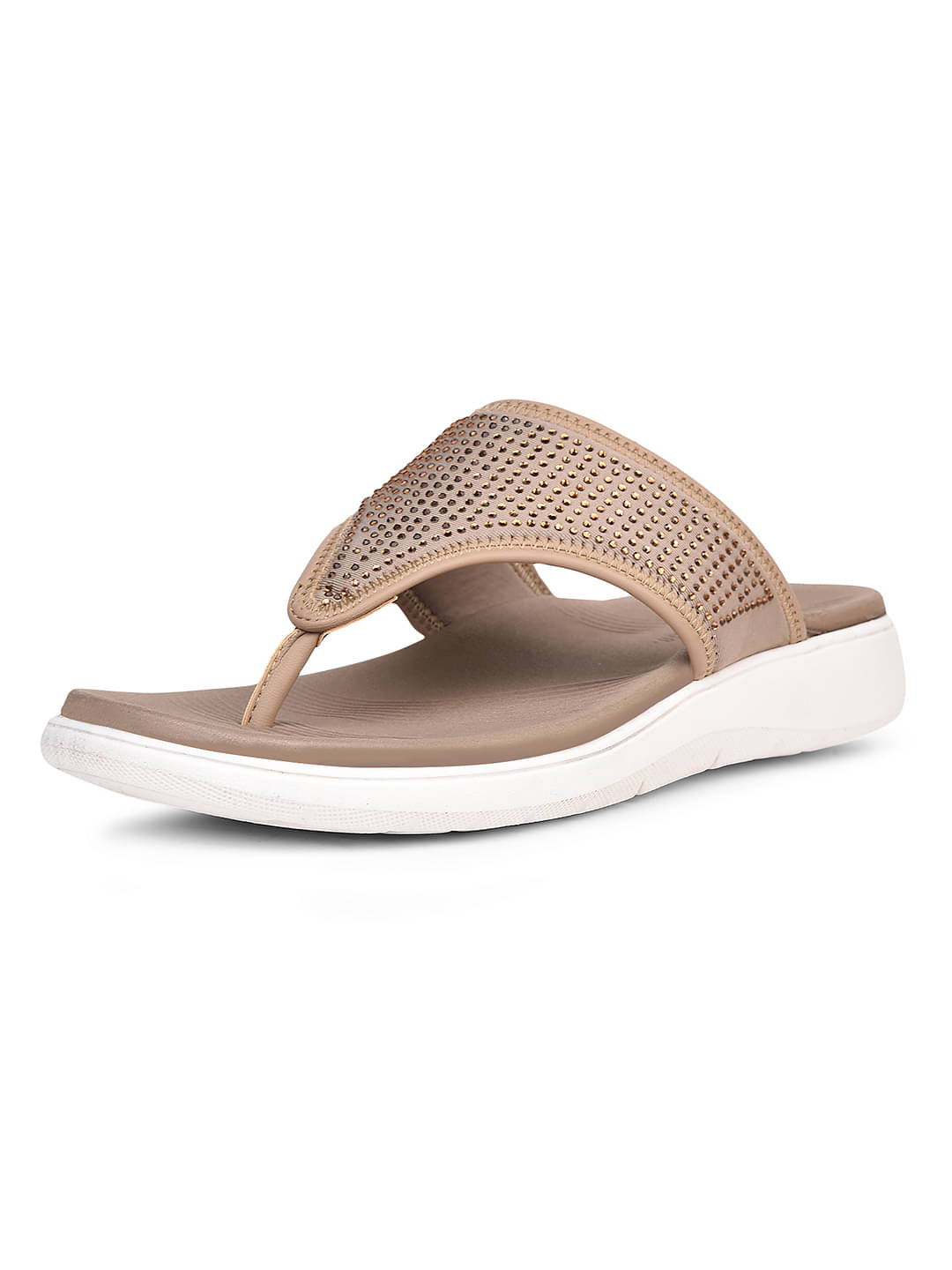 Bata Comfit Beige Women's Slipper Bata Comfit Beige Women's Slipper