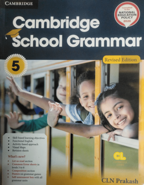     			CAMBRIDGE SCHOOL GRAMMAR REVISED EDITION CLASS 5