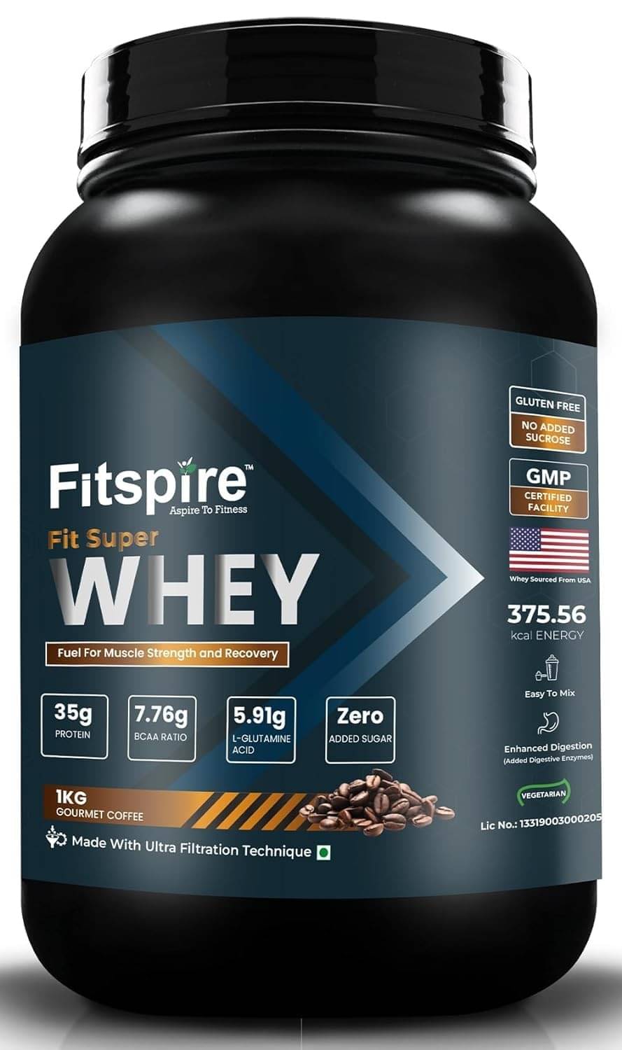 Fitspire Fit Super Whey Protein 1 lb Powder Fitspire Fit Super Whey Protein 1 lb Powder