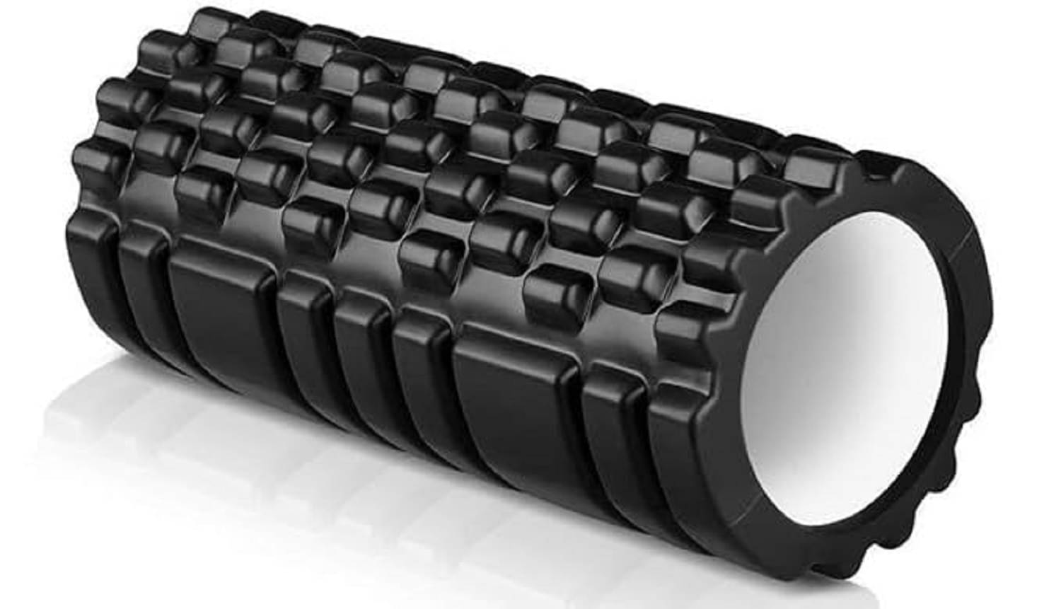 Gjshop Black Foam Foam Roller ( Pack of 1 ) Gjshop Black Foam Foam Roller ( Pack of 1 )