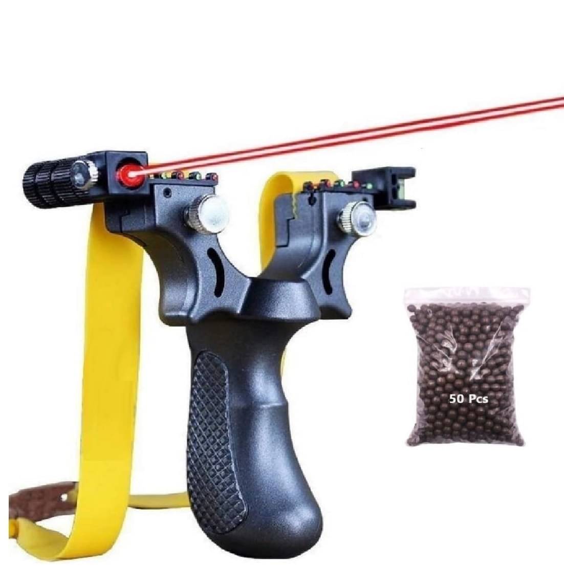     			Gulel Adjustable Laser Guided Sling Shot Beginner Youth for Outdoor Recreational, Fishing and Fitness Toy Set Camping,Rock Climbing,Professional slingshots