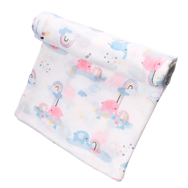 HONOR YOUR HOME Multi-Colour Cotton Baby Blanket ( Pack of 1 ) HONOR YOUR HOME Multi-Colour Cotton Baby Blanket ( Pack of 1 )