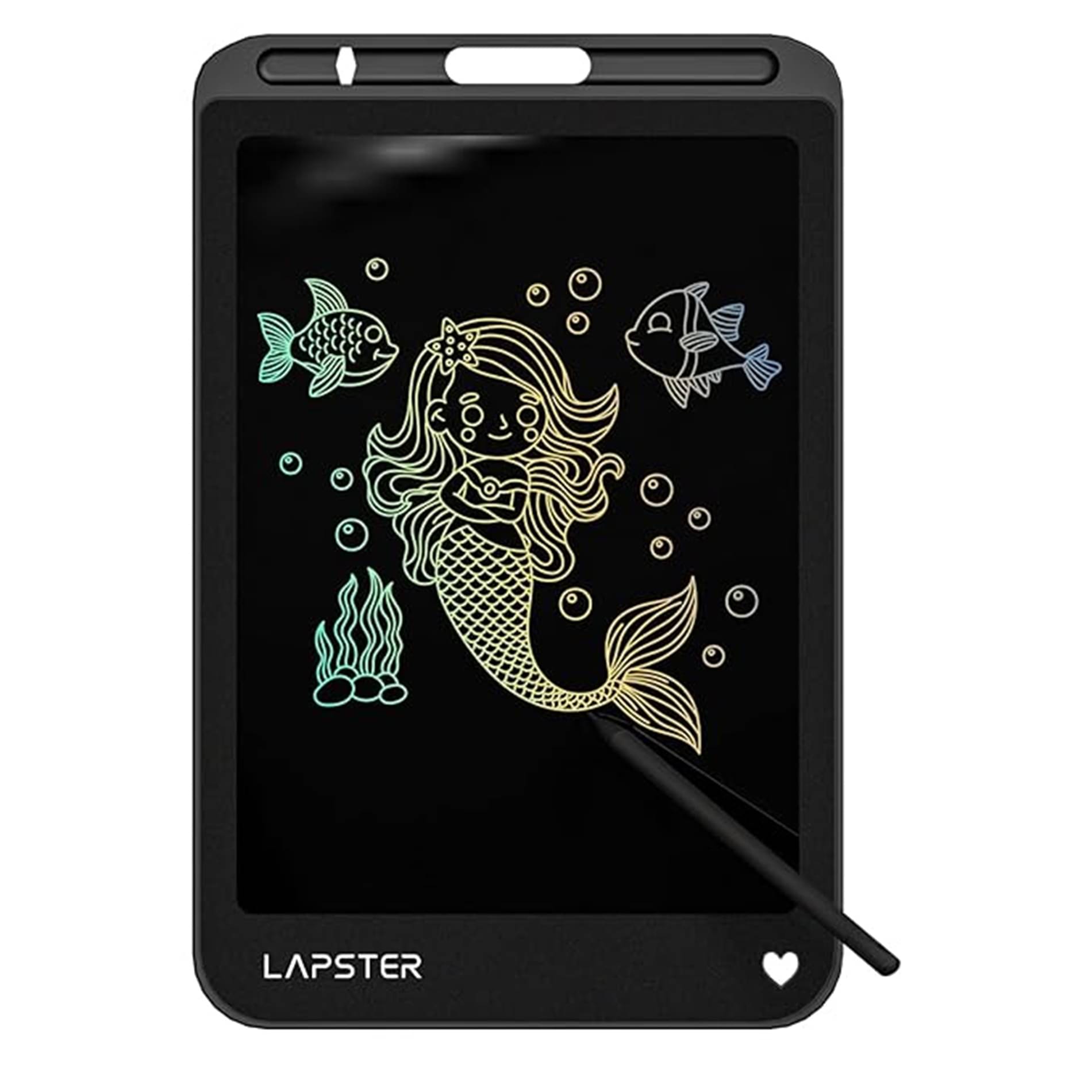 Lapster Multicolour LCD Writing Tablet 8.5 inches Screen Slate for Kids,and Writing pad for Kids(Black) Lapster Multicolour LCD Writing Tablet 8.5 inches Screen Slate for Kids,and Writing pad for Kids(Black)