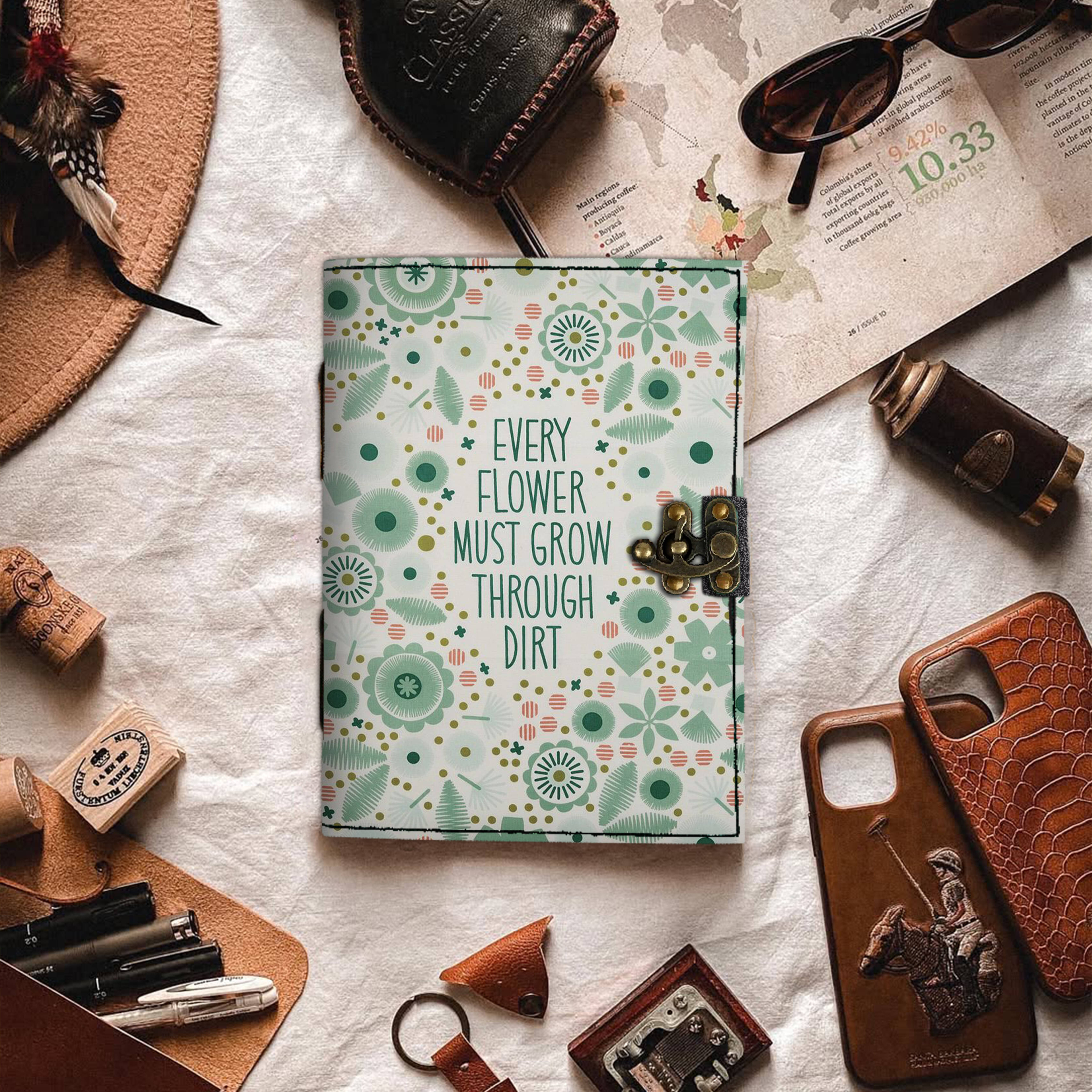     			MR KRAFT Designer Printed Journal With 200 pages a023 A5 Journal UNRULED 200 Pages (multicolor23)