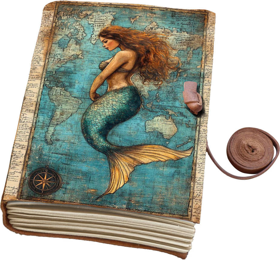     			MR KRAFT Designer Printed leather journal with 200 pages A5 size s-010 A5 Diary UNRULED 200 Pages (multicolor 10)