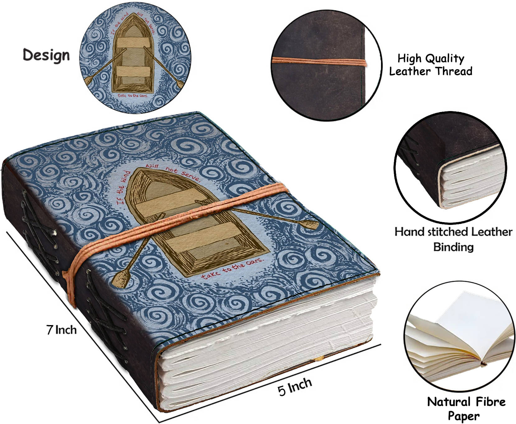 MR KRAFT Designer leather journal with thread lock pattern 200 pages 5*7 inches t-002 A5 Diary UNRULED 200 Pages (multicolor 02) MR KRAFT Designer leather journal with thread lock pattern 200 pages 5*7 inches t-002 A5 Diary UNRULED 200 Pages (multicolor 02)
