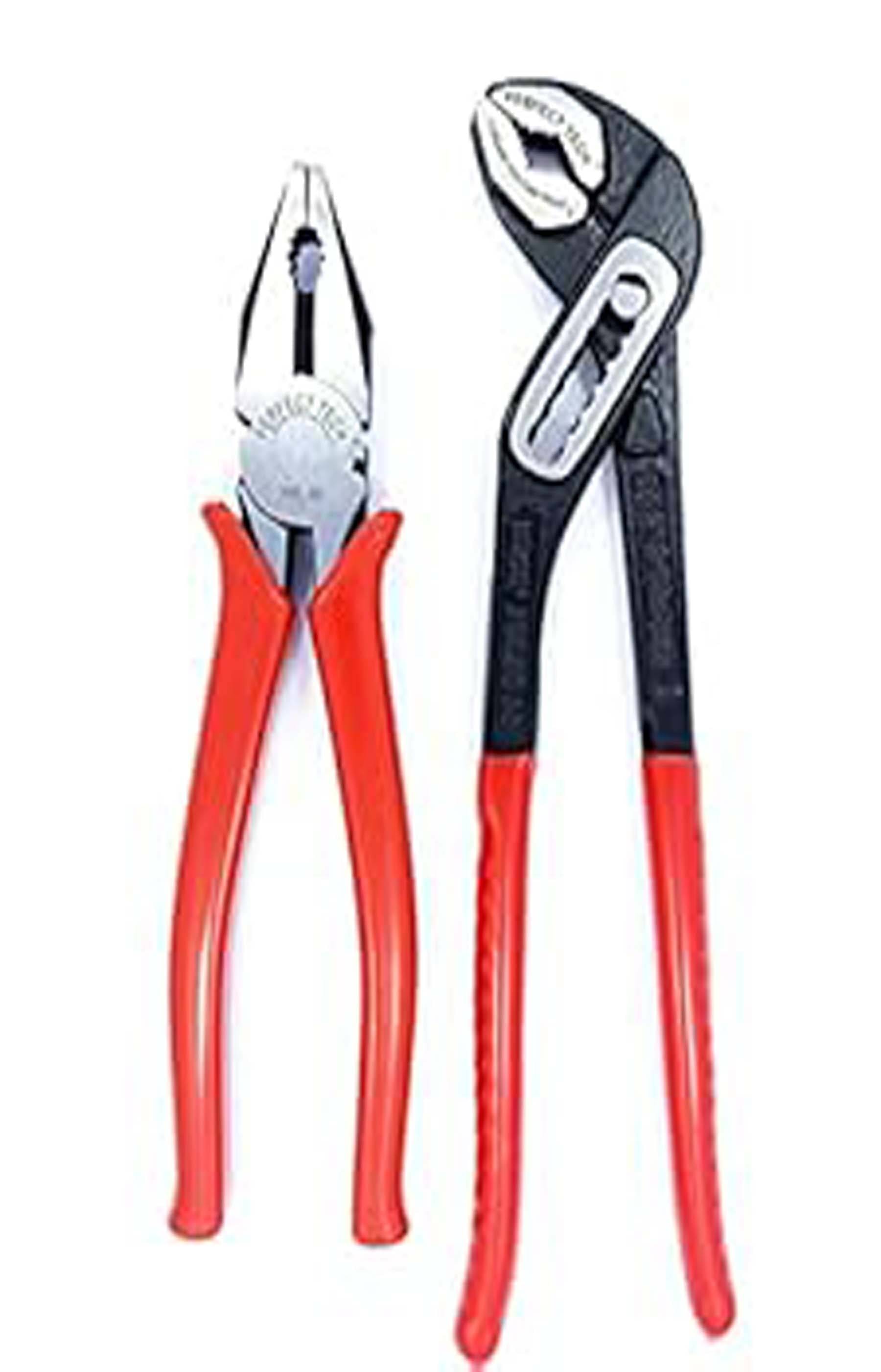     			MS AGROTECH COMBO OF 10" WATER PUMP PLIER BOX TYPE & 8" COMBINATION PLIER (LINEMAN PLIER) FOR MULTIPURPOSE USE