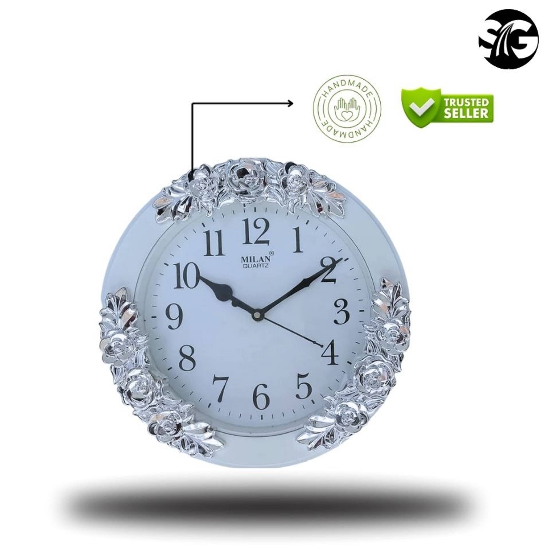 Rising Pride Empire Circular Analog Wall Clock Rising Pride Empire Circular Analog Wall Clock