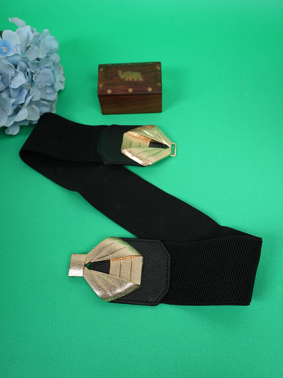     			STYLE SHOES Fabric Women's Stretchable Belt ( Pack of 1 )