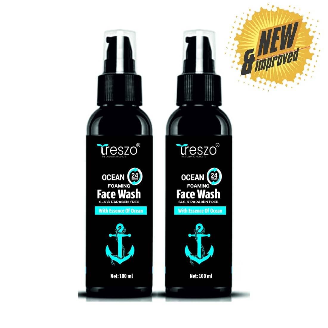     			Treszo - Refreshing Face Wash For Normal Skin ( Pack of 2 )