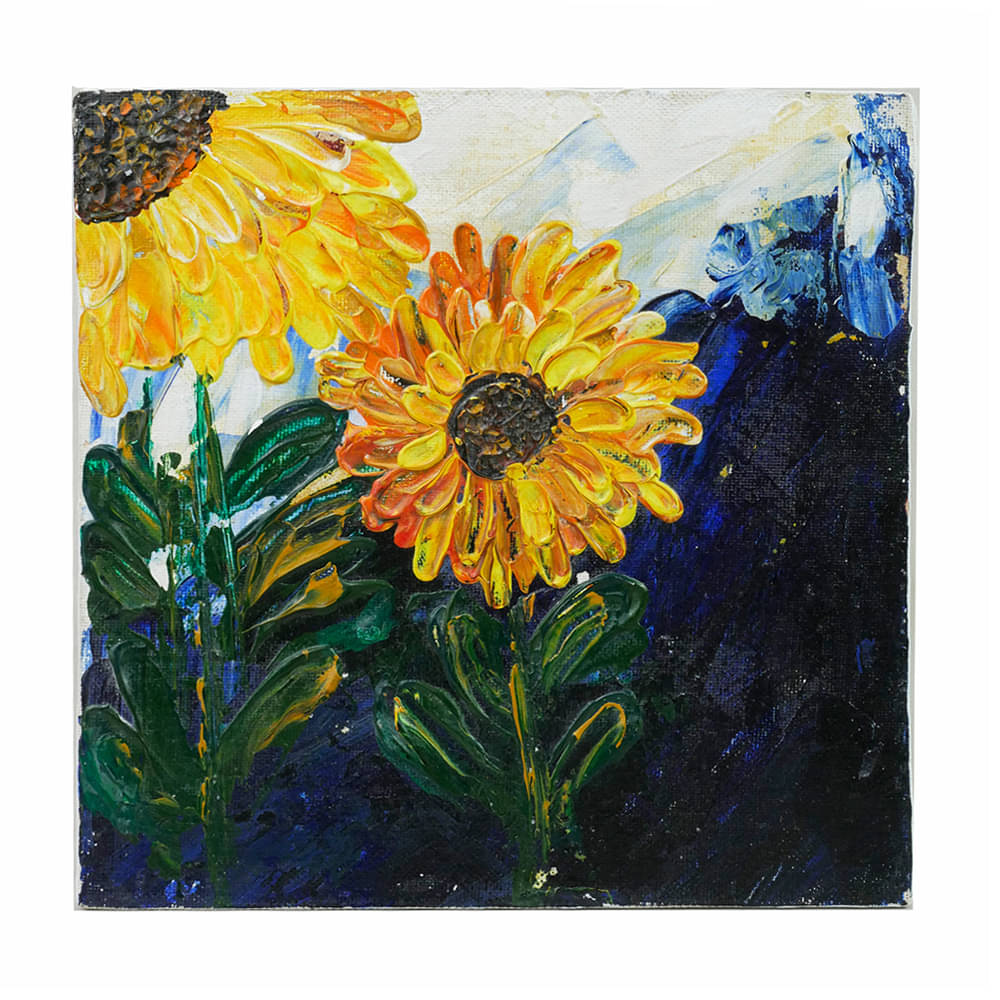     			Unique hand-painted Knife Painting on Canvas by Penkraft
