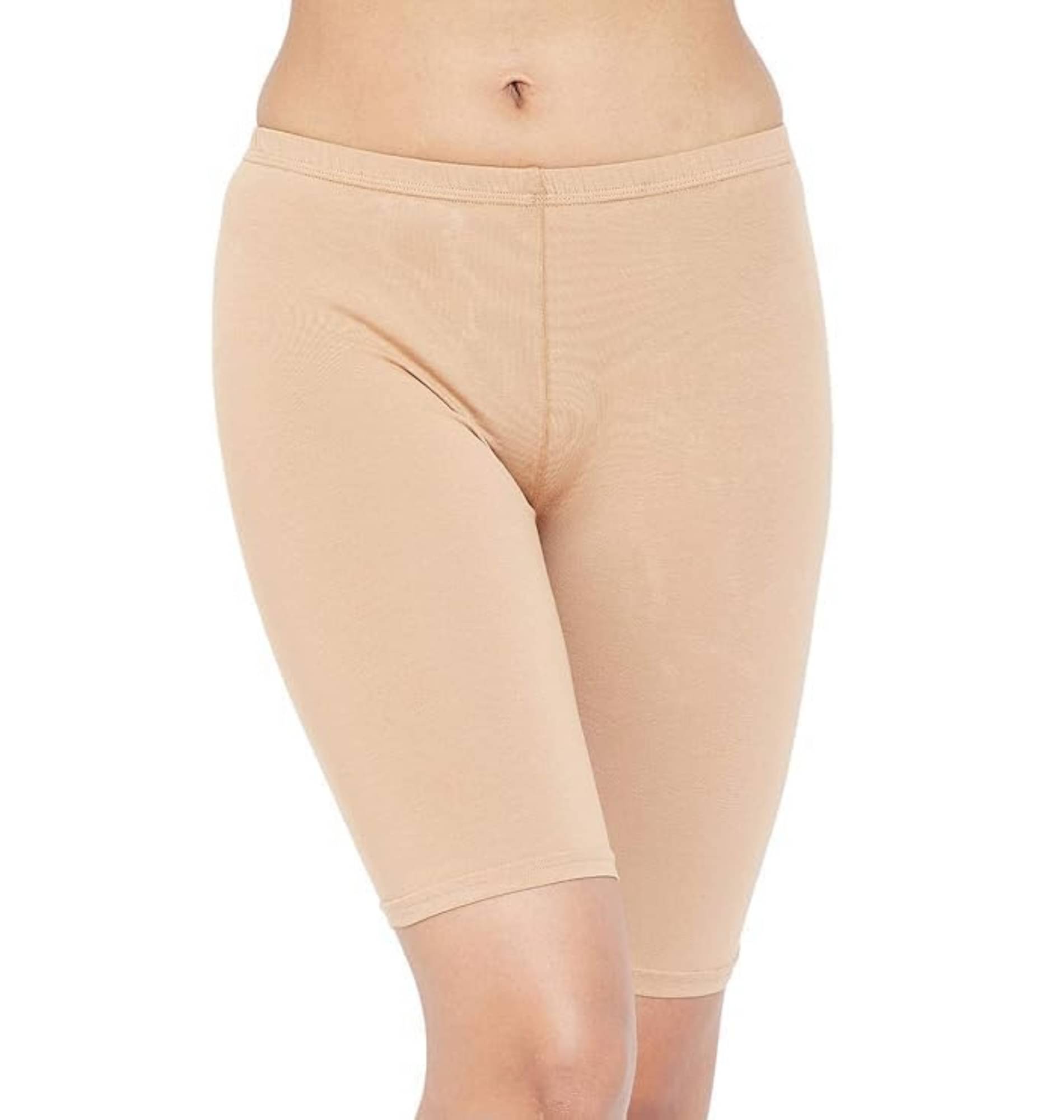     			VELVIZHI Beige Cotton Solid Shorts - Single
