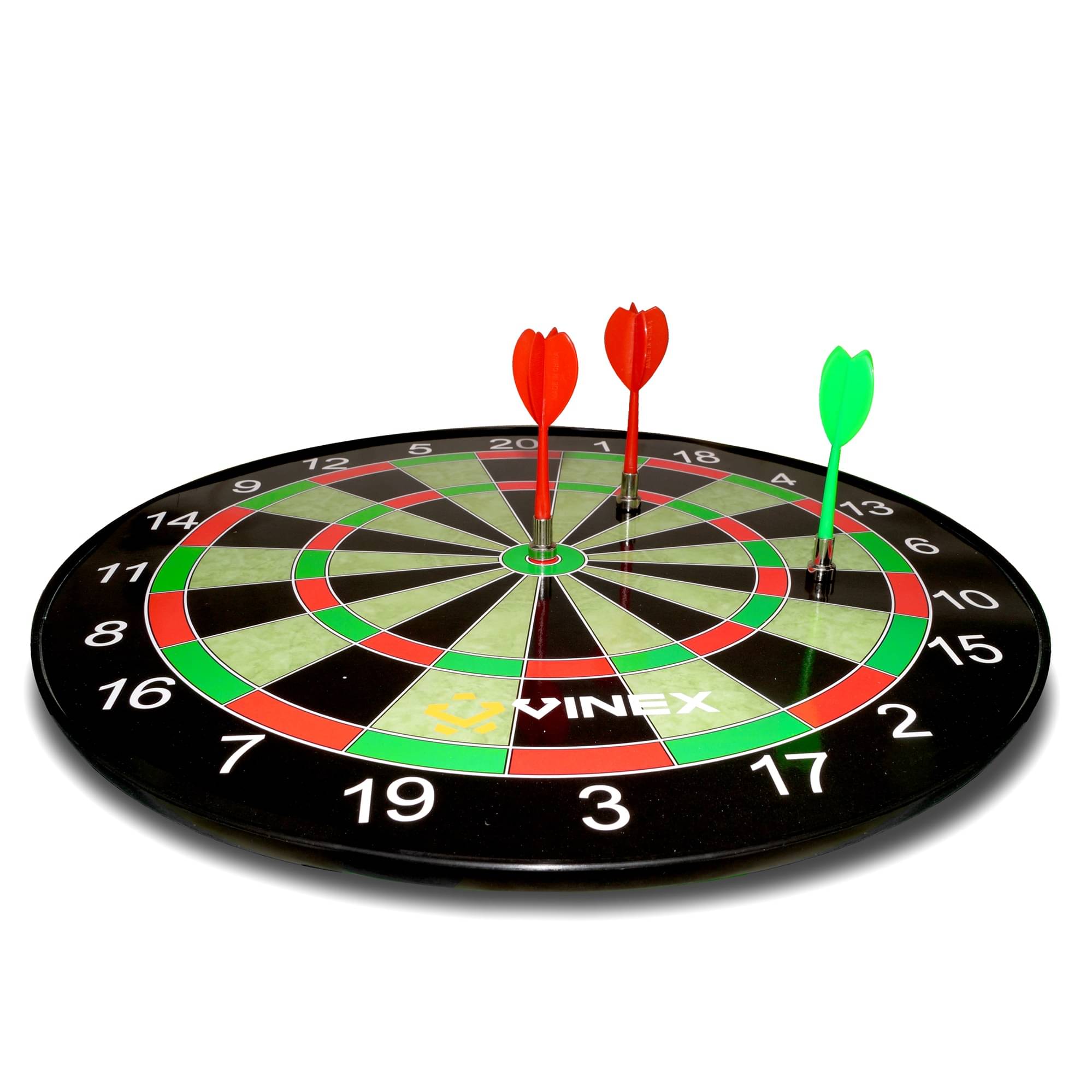     			Vinex Magnetic Dart Board Set - Sonic - 12 Inch Wide with 6 Magnetic Darts, - Fun Indoor and Outdoor Dart Game Set Toys for All Ages Kids & Adults, Target Shooting Game