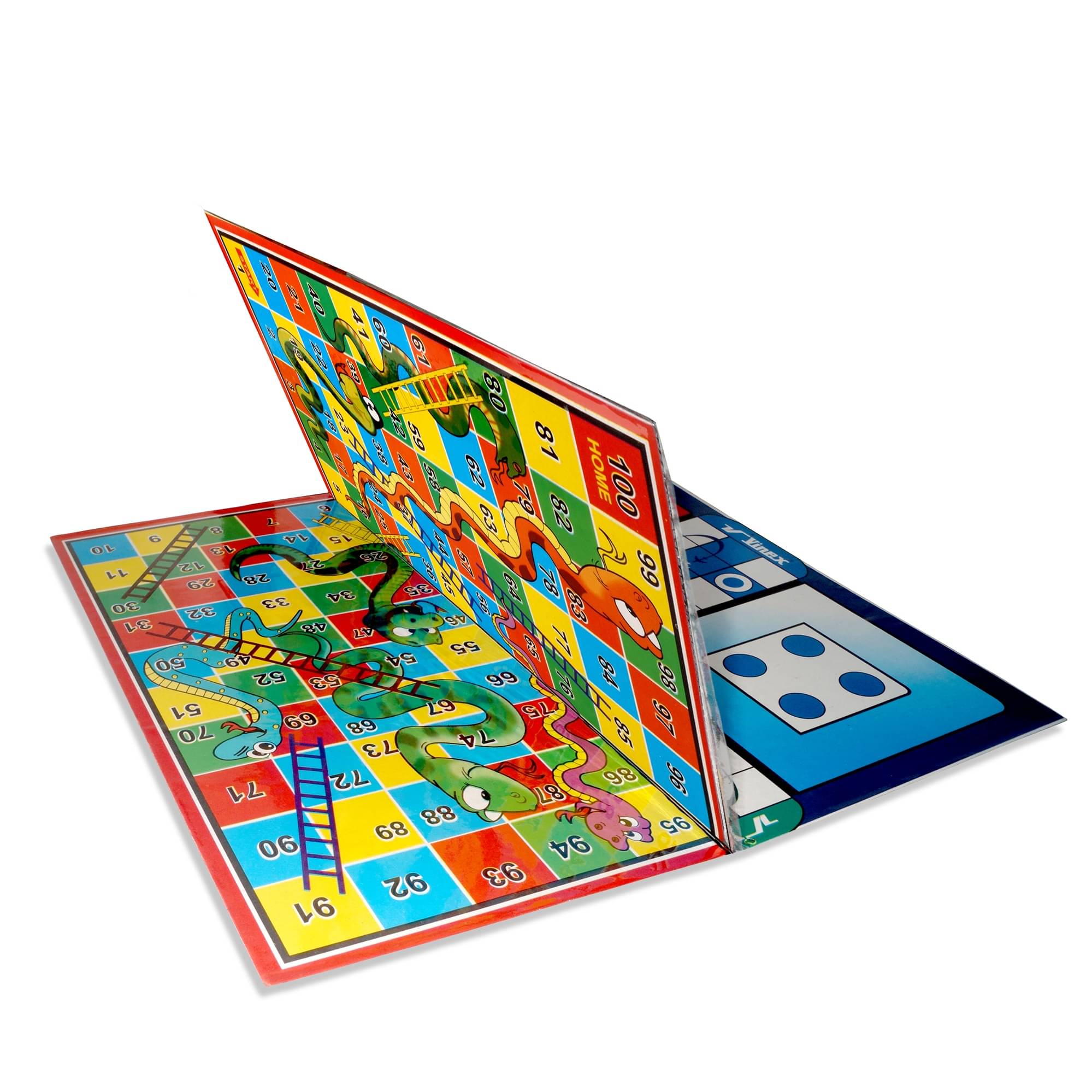 Vinex PVC Ludo & Snakes and Ladders Combo Game – (2-in-1) Classic Family Board Games for Kids & Adults – Durable, Portable, Easy to Play – Ideal for Travel, Parties & Game Nights Vinex PVC Ludo & Snakes and Ladders Combo Game – (2-in-1) Classic Family Board Games for Kids & Adults – Durable, Portable, Easy to Play – Ideal for Travel, Parties & Game Nights